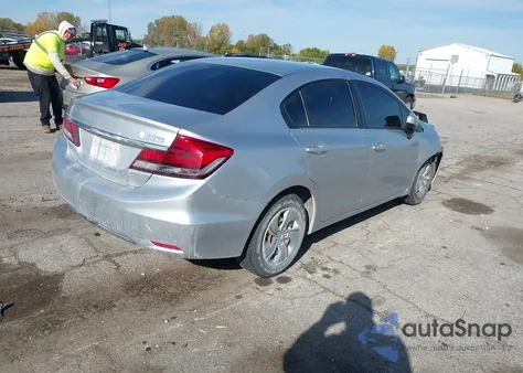 2014 Honda Civic Lx from USA, damaged, VIN 19XFB2F58EE023754